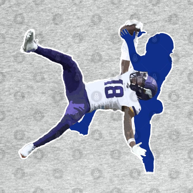 Justin Jefferson Catch by islandersgraphics